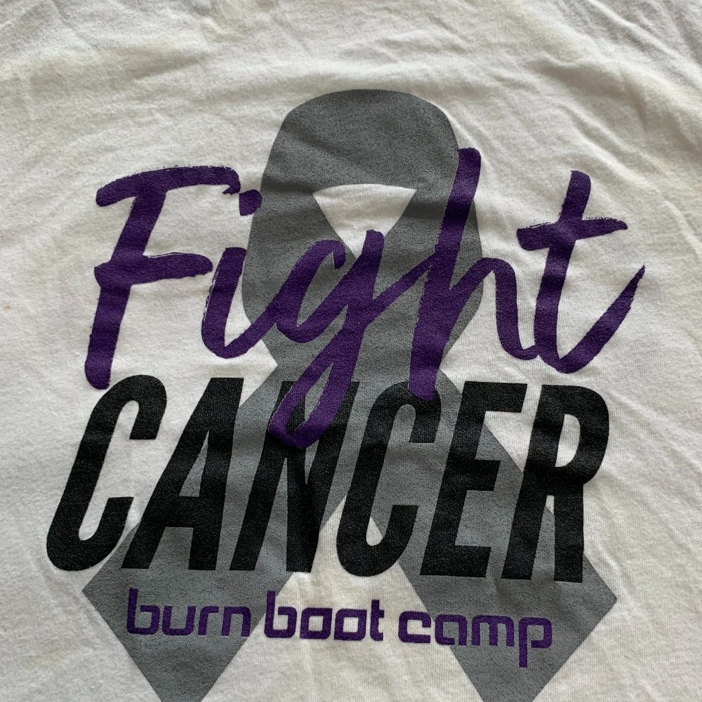 Burn Bootcamp Estero - Fight Cancer 2018 Tank - Size M